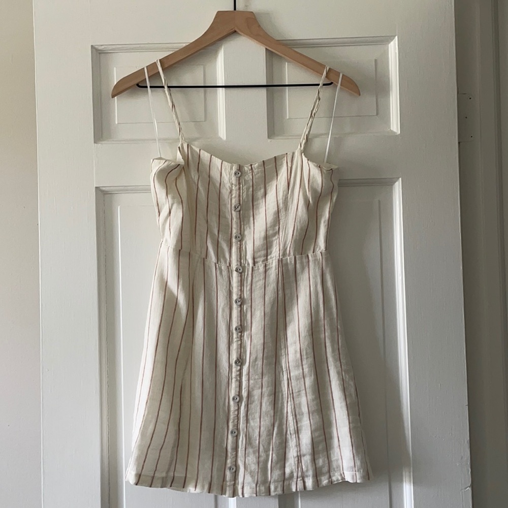 Striped Baby Doll Dress